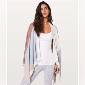 Lululemon Hatha Scarf Wrap Silk Blend One Size